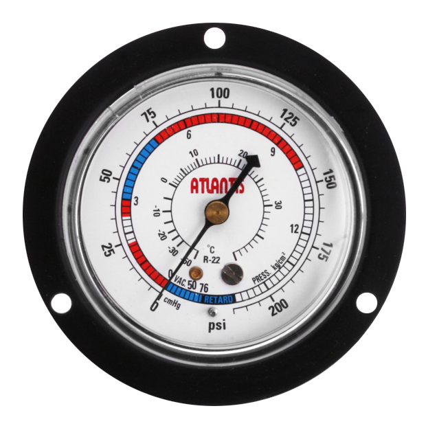 Black Steel Case Refrigeration Gauge.png