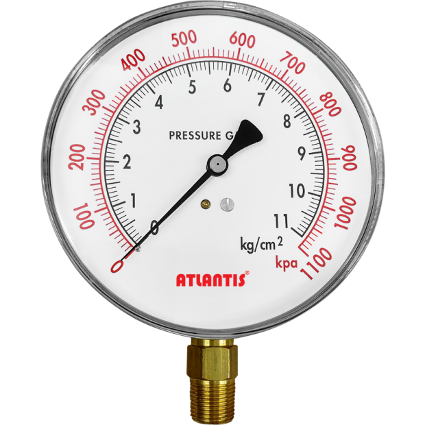 4.5／5”Stainless Steel Case Pressure Gauge With Zero Adjustment.png