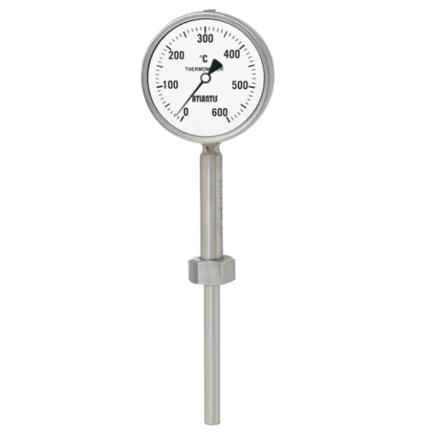 Gas-actuated Thermometer