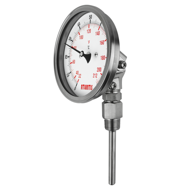 Media-Actuated Thermometer Media-Actuated Thermometer