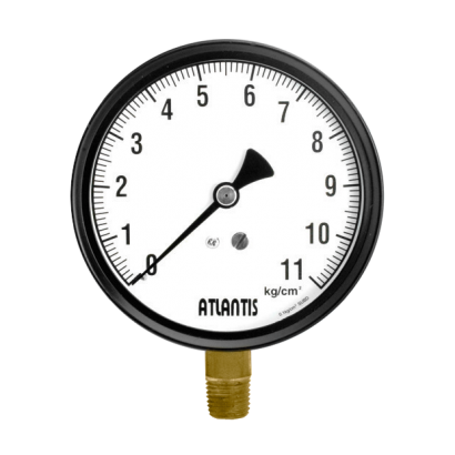 4”Black Steel Case Pressure Gauge.png