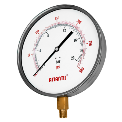 Stainless Steel Case Large Size Pressure Gauge.png