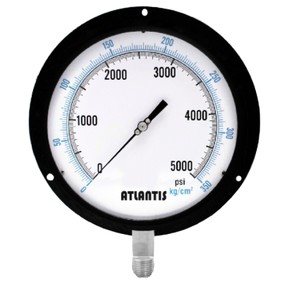 Aluminum Case Large Size Pressure Gauge.png