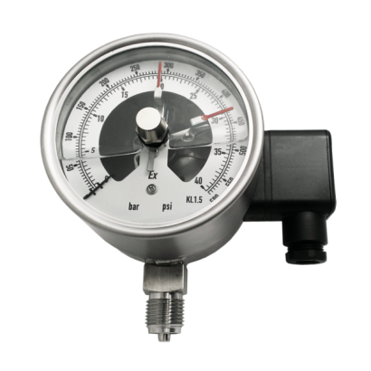 Explosion-proof Micro Pressure Gauge with Switch Contact