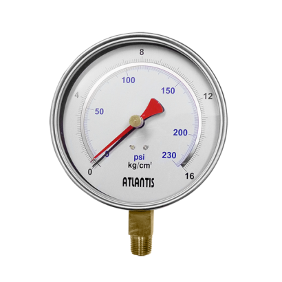 Pressure Gauge with Peak Hold Pointer