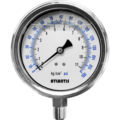 Stainless Steel Case Pressure Gauge