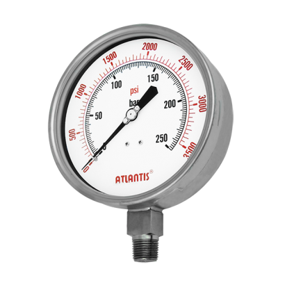 Safety Type Stainless Steel Pressure Gauge