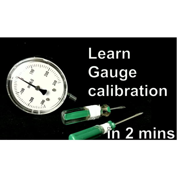 Learn Micro Pressure Gauge Calibration in Two Minutes