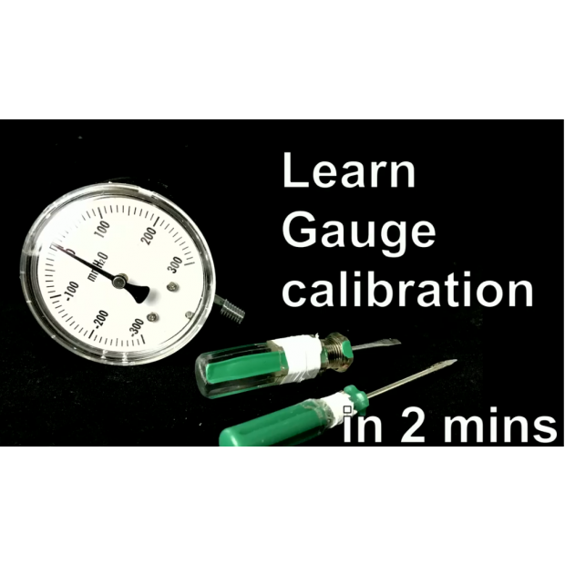 Learn Micro Pressure Gauge Calibration in Two Minutes